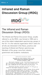 Mobile Screenshot of irdg.org